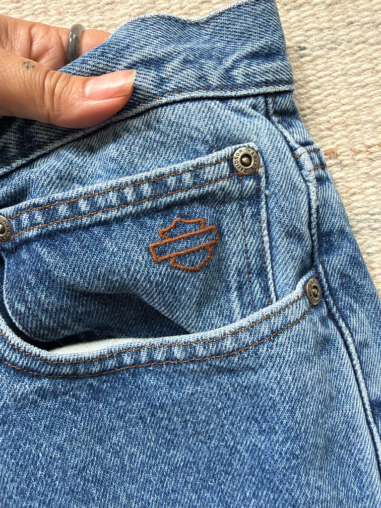 Vintage 90s Harley Davidson Jeans (34)