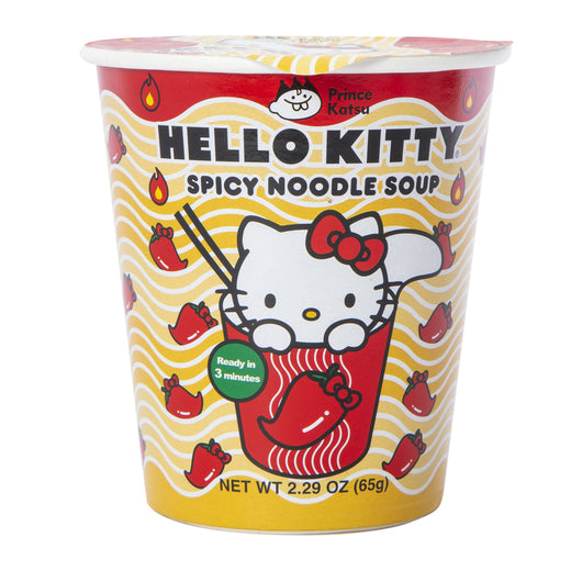 Hello Kitty Spicy Chicken Noodle Soup