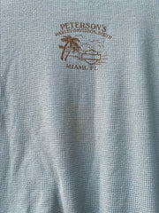 Y2K Harley Davidson Waffle-Knit Thermal Top (S/M)