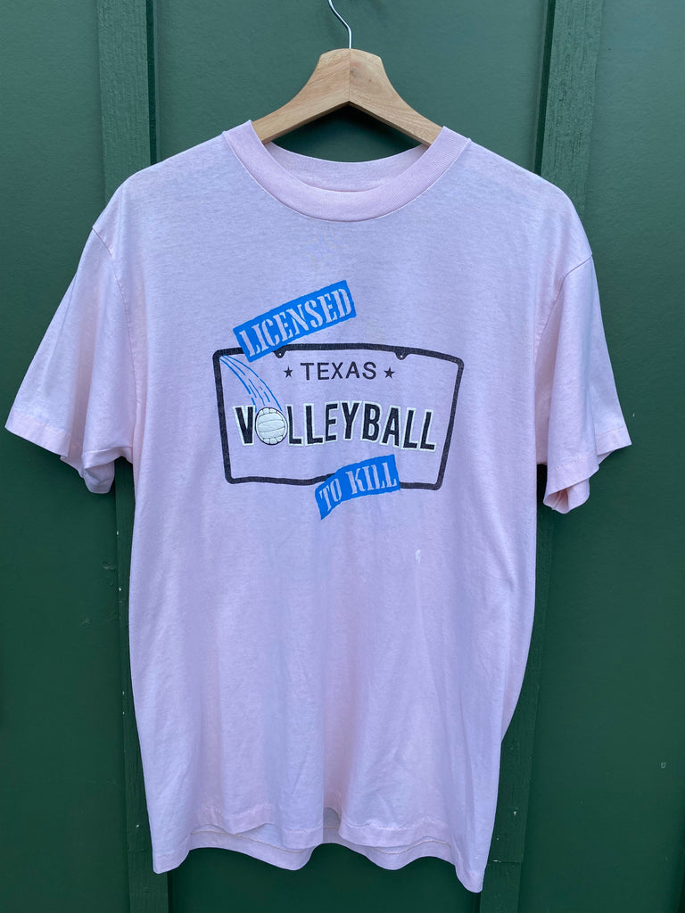 Vintage 80s Texas Volleyball Tee (S/M)