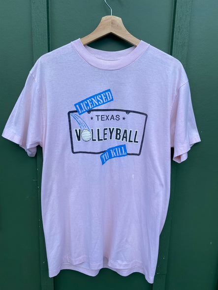 Vintage 80s Texas Volleyball Tee (S/M)