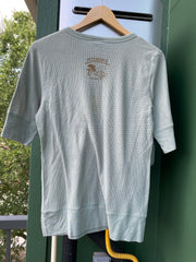 Y2K Harley Davidson Waffle-Knit Thermal Top (S/M)