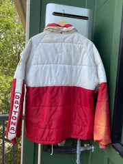 Vintage 70s Faded Winston Cup Puffer Jacket (XL)