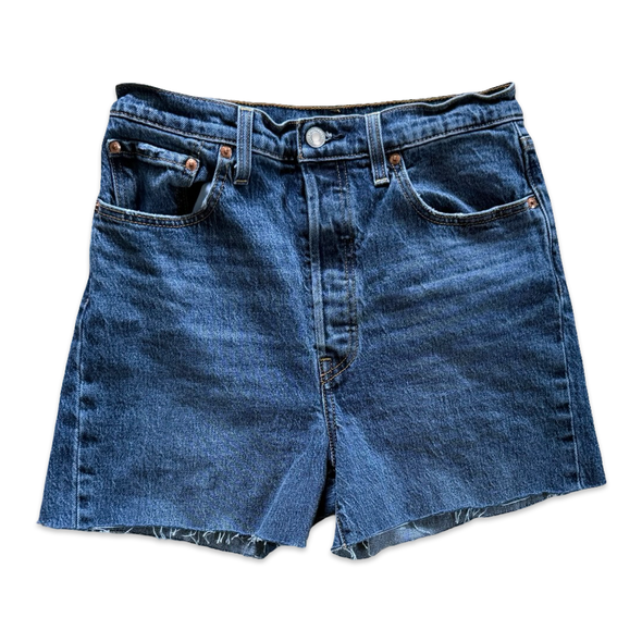 Vintage Levis High Rise Denim Shorts (28”)