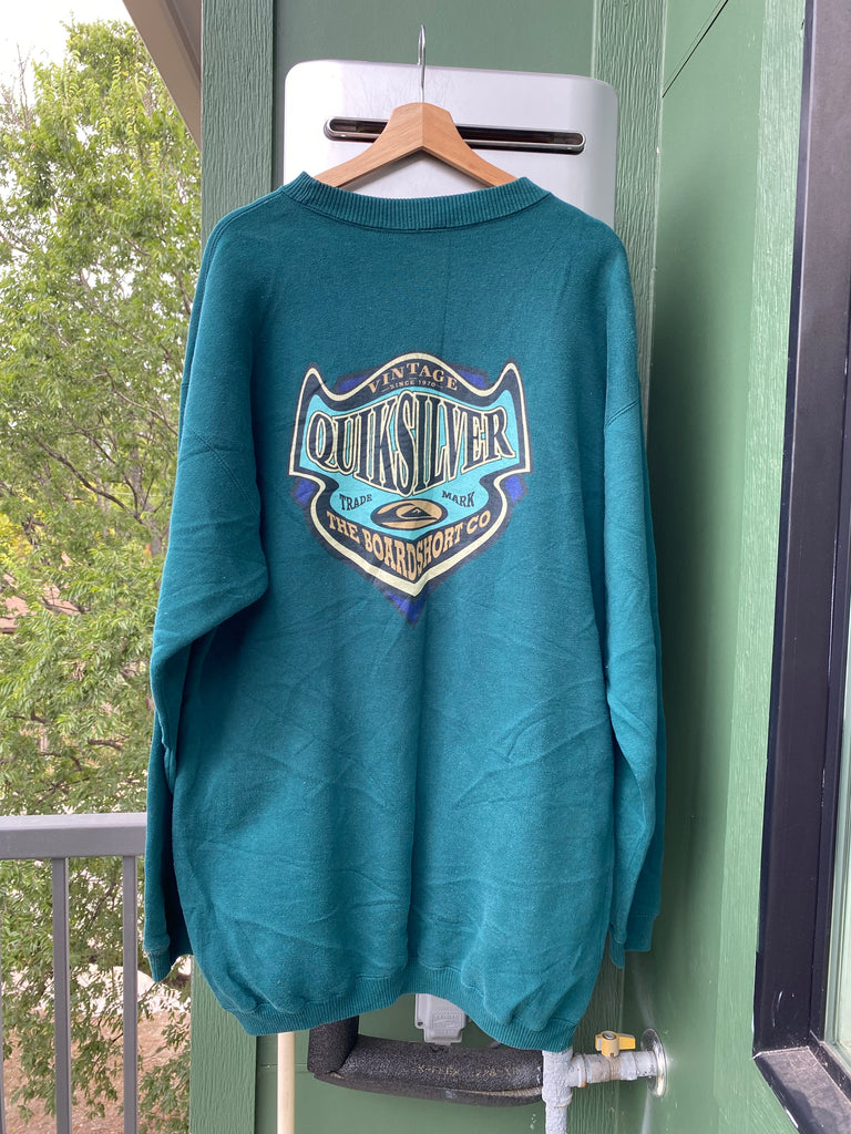 Vintage 90s QuikSilver Surfing Sweatshirt (XL)
