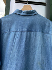 Vintage 90s Denim Bank of Commerce Button Down (L/XL)