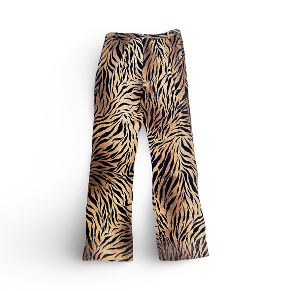 Vintage Y2K Zebra Print Pants