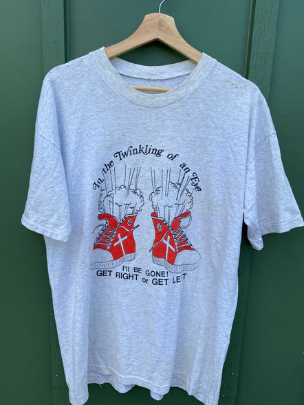 Vintage 90s Rare Air Jesus Rapture Tee (L/XL)