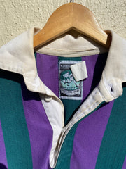 Vintage McIntosh & Seymour Striped Rugby Shirt (XL)