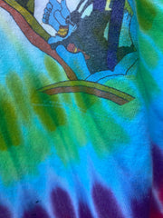 Vintage 90s The Beatles Yellow Submarine Tie Dye Tee (L/XL)