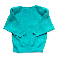 Vintage 80s Teal Sweater