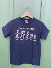 Vintage Y2K Ass Family Joke Tee (S)