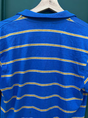Vintage 80s Striped Cropped Polo Shirt (S/M)