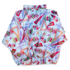 Vintage 90s Geo Print Windbreaker