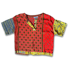 Vintage 90s Patchwork Top