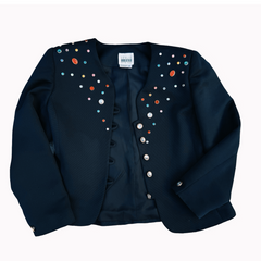 Vintage 80s Sequin Blazer