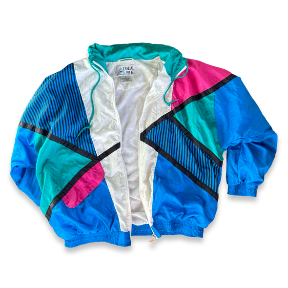 Vintage 90s Casual Isle Windbreaker