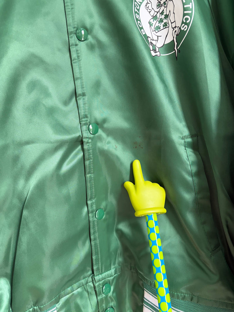 Vintage 70s Boston Celtics Satin Jacket (M/L)