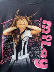 Vintage Y2K Miley Cyrus Tour Baby Tee (S)