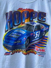 Vintage 90s Signed Brian Hoppe Nascar Tee (XL)