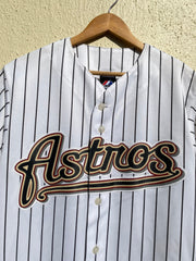 90s Houston Astros Pinstripe Jersey (S)