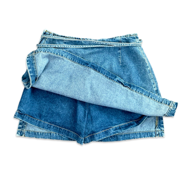 Vintage 90s Beverly Hills Denim Co. Skort