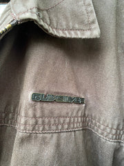 Vintage Y2K Distressed QuikSilver Sherpa LIned Jacket (L)