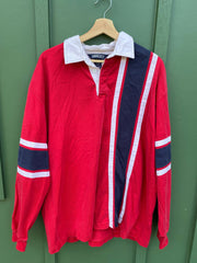 Vintage 90s Land's End Rugby Shirt (XL)