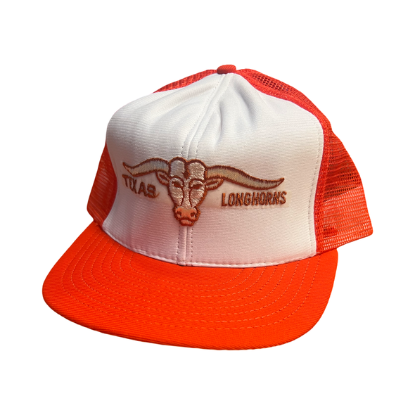 Vintage Deadstock 70's Texas Longhorns Trucker Hat