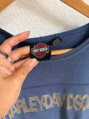 Vintage 90s Harley Davidson Cropped Tee (S/M)