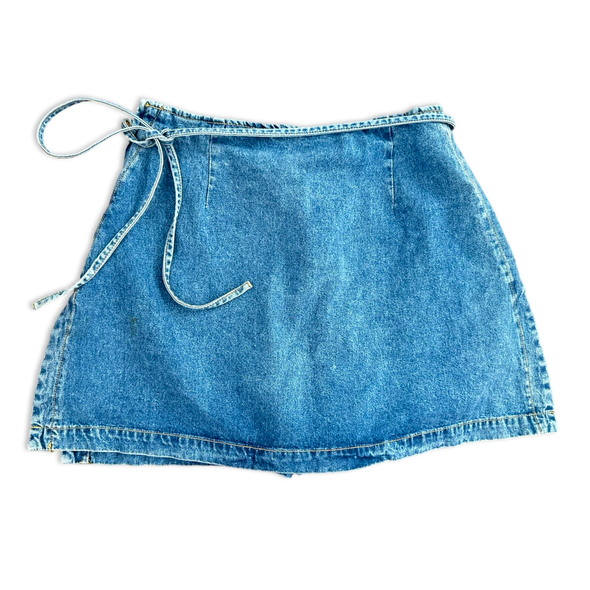 Vintage 90s Beverly Hills Denim Co. Skort