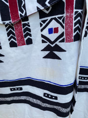 Vintage 90s Brooks and Dunn Aztec Button-Up (XL)