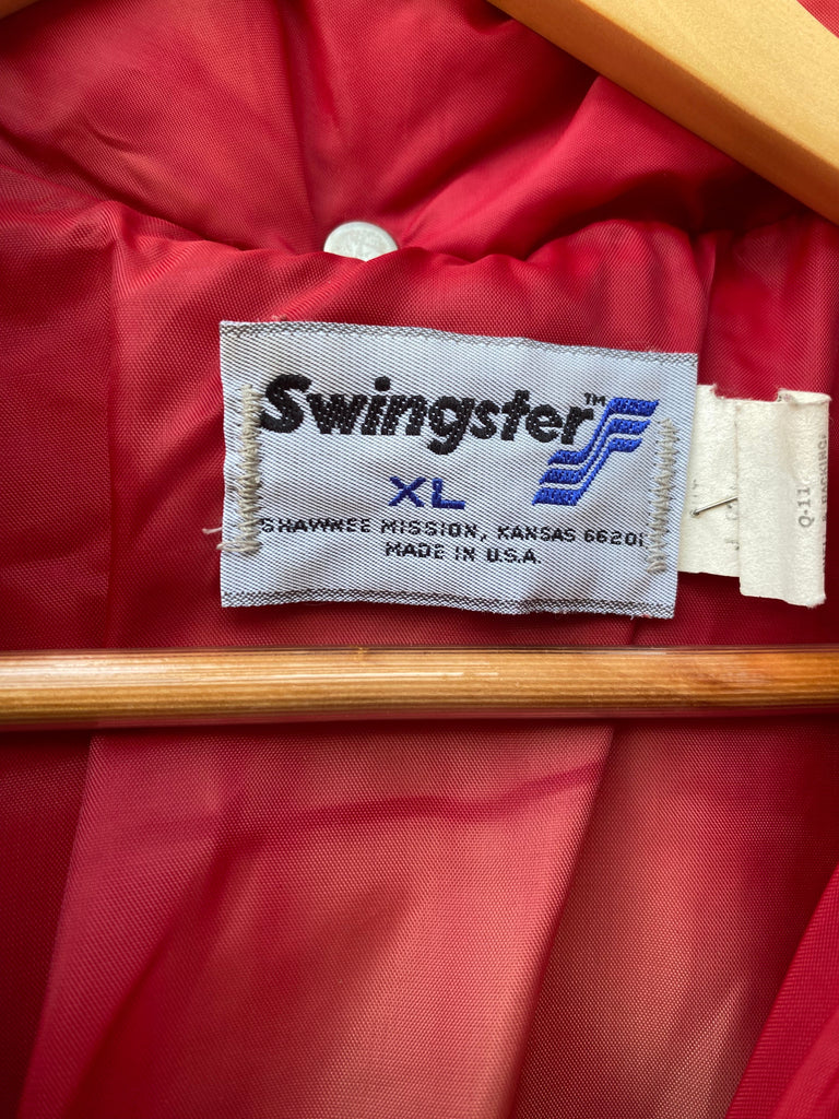 Vintage 70s Faded Winston Cup Puffer Jacket (XL)