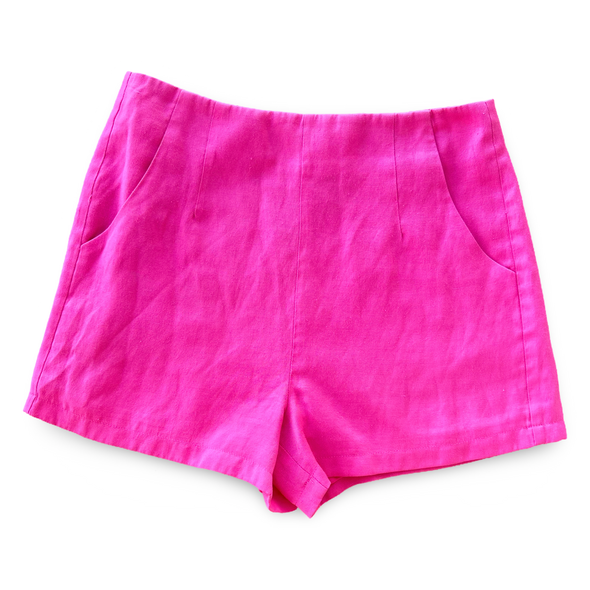 Vintage Pink Hot Shorts