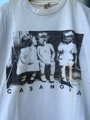 Vintage 90s Distressed Casanova Boxy Tee (XL)