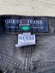 Vintage 90s Black Guess Jeans (32)