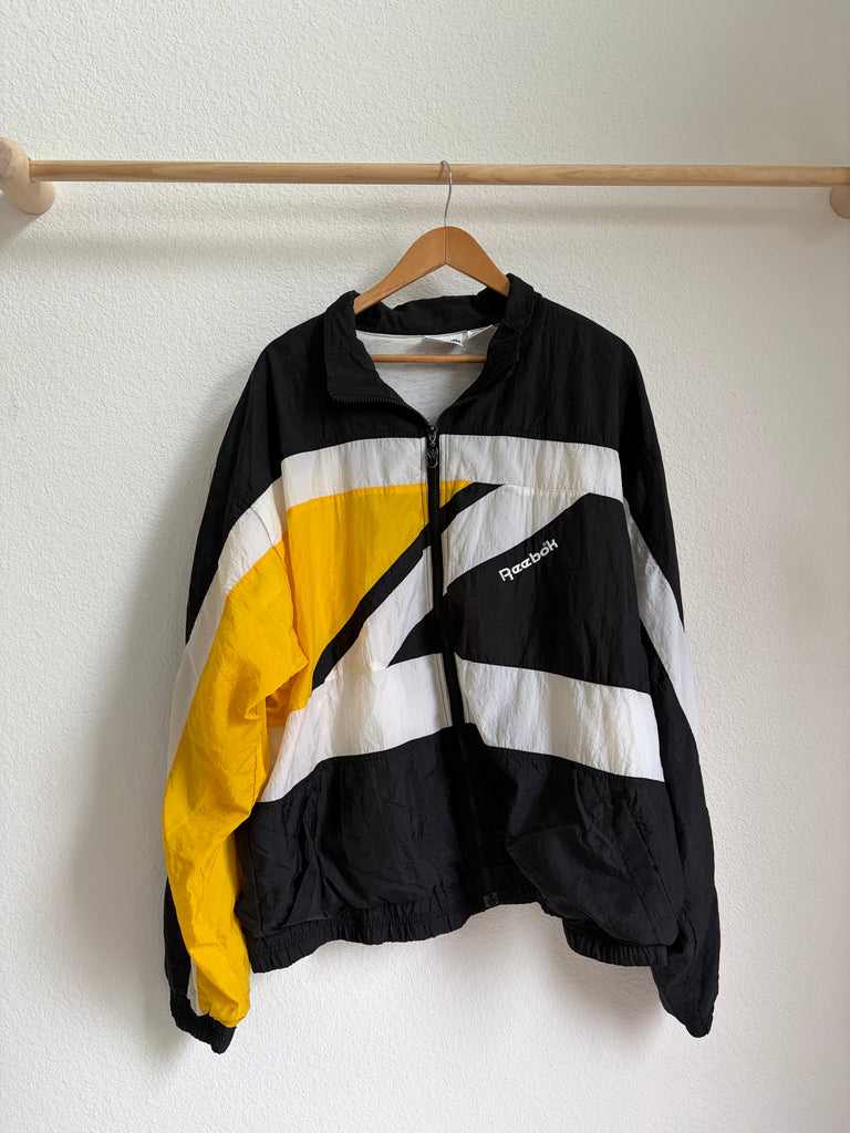 Vintage 80s Reebok Windbreaker Jacket (XL)