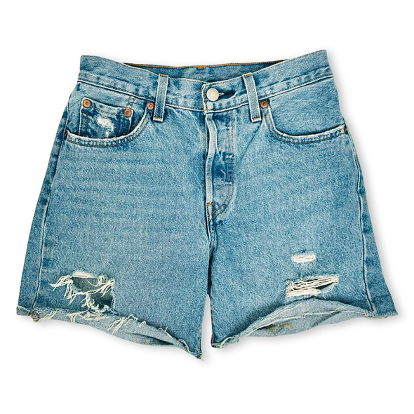 Y2K Distressed Levi's Shorts