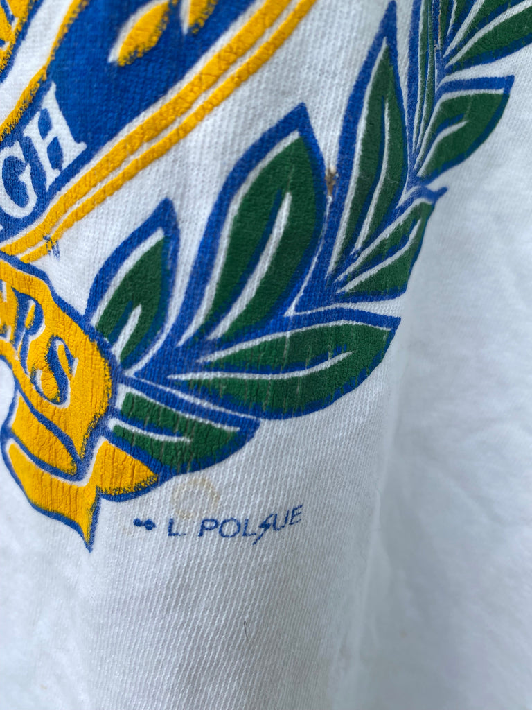 Vintage 90s University of Pittsburgh Distressed Tee (XL)