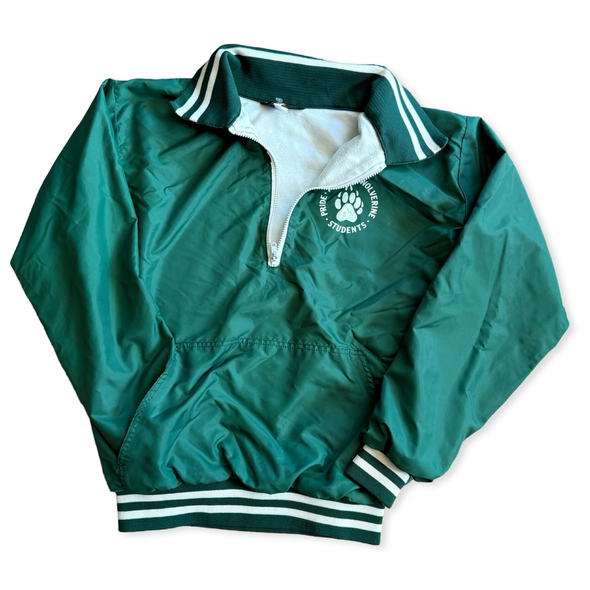 Vintage 80s Half Zip Athletic Paws Jacket