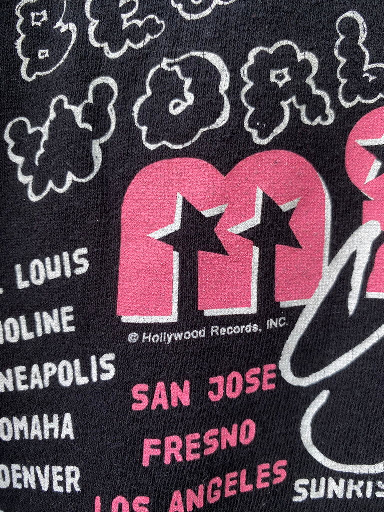 Vintage Y2K Miley Cyrus Tour Baby Tee (S)