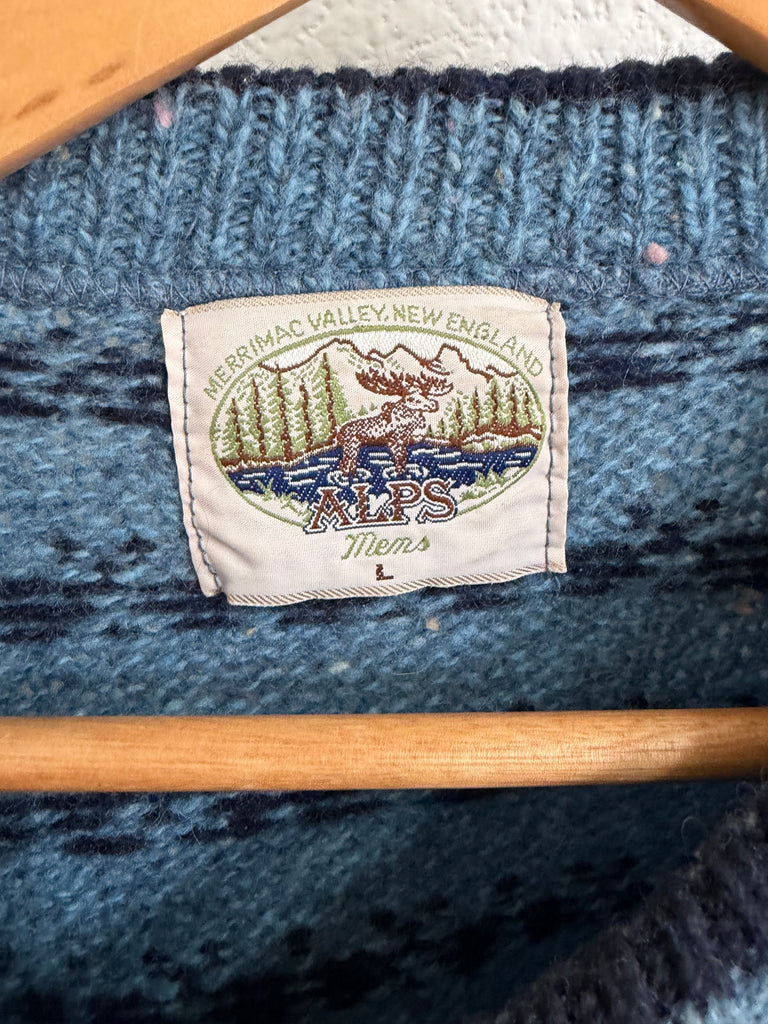 Vintage 70s Knit Sweater (L)