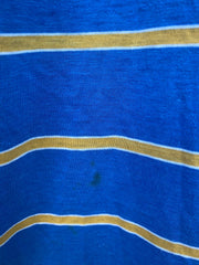Vintage 80s Striped Cropped Polo Shirt (S/M)