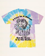 Horse Girl Tie Dye