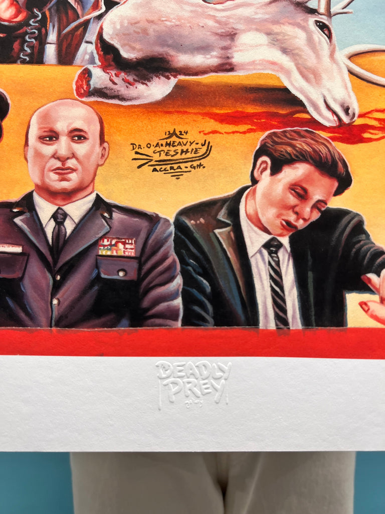 Twin Peaks - Limited Edition Archival Giclée Print from Static Medium by Heavy J