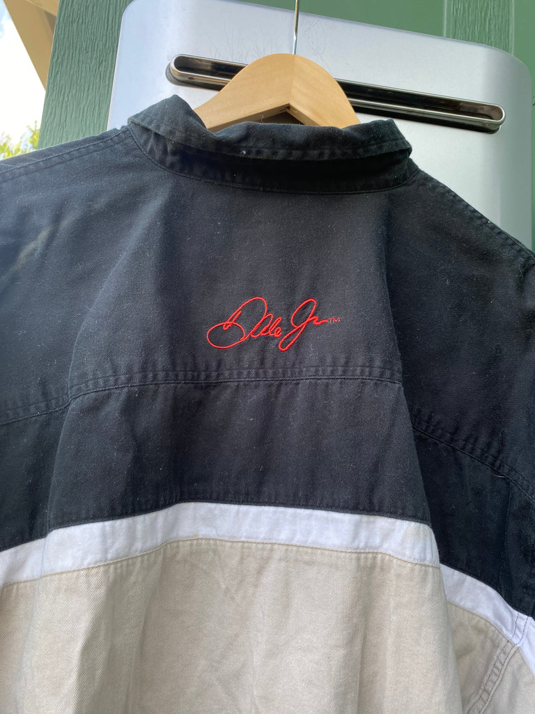 Vintage 90s Distressed Dale Earnhardt Button Down (XL)
