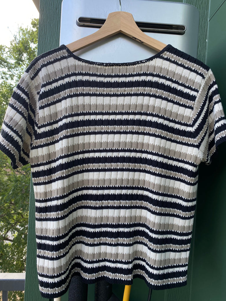 Vintage 80s Cropped Sweater Top (S/M)