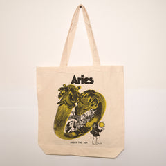 Black Zodiac Aries Tote- Ships Week of 8/11