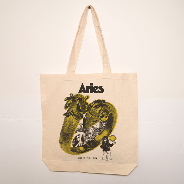 Black Zodiac Aries Tote- Ships Week of 8/11