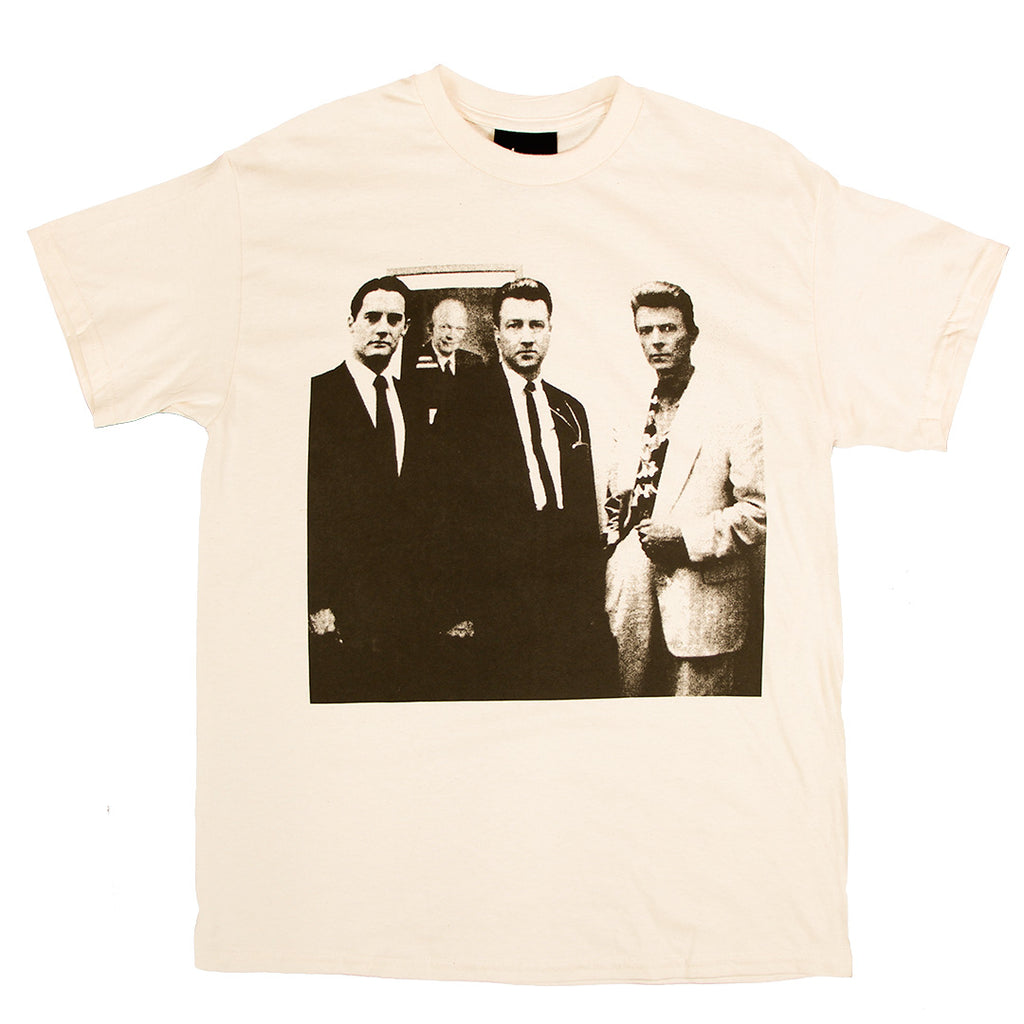 david bowie scary monsters shirt Blue Rose Custom T-Shirt | Color Beige | Size 3XL